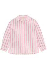 creamie blouse wit roze gestreept