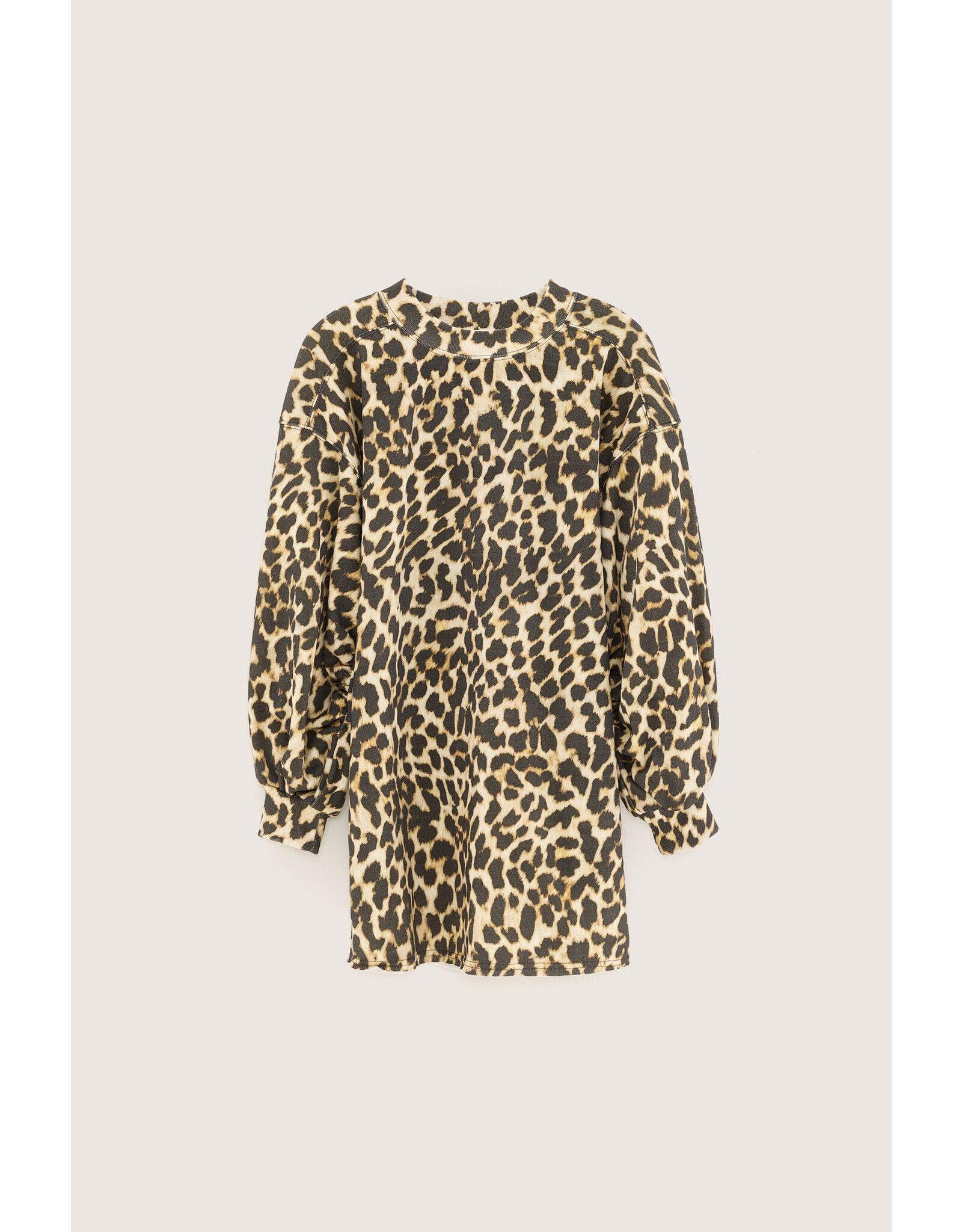 Bellerose sweaterjurk leopard