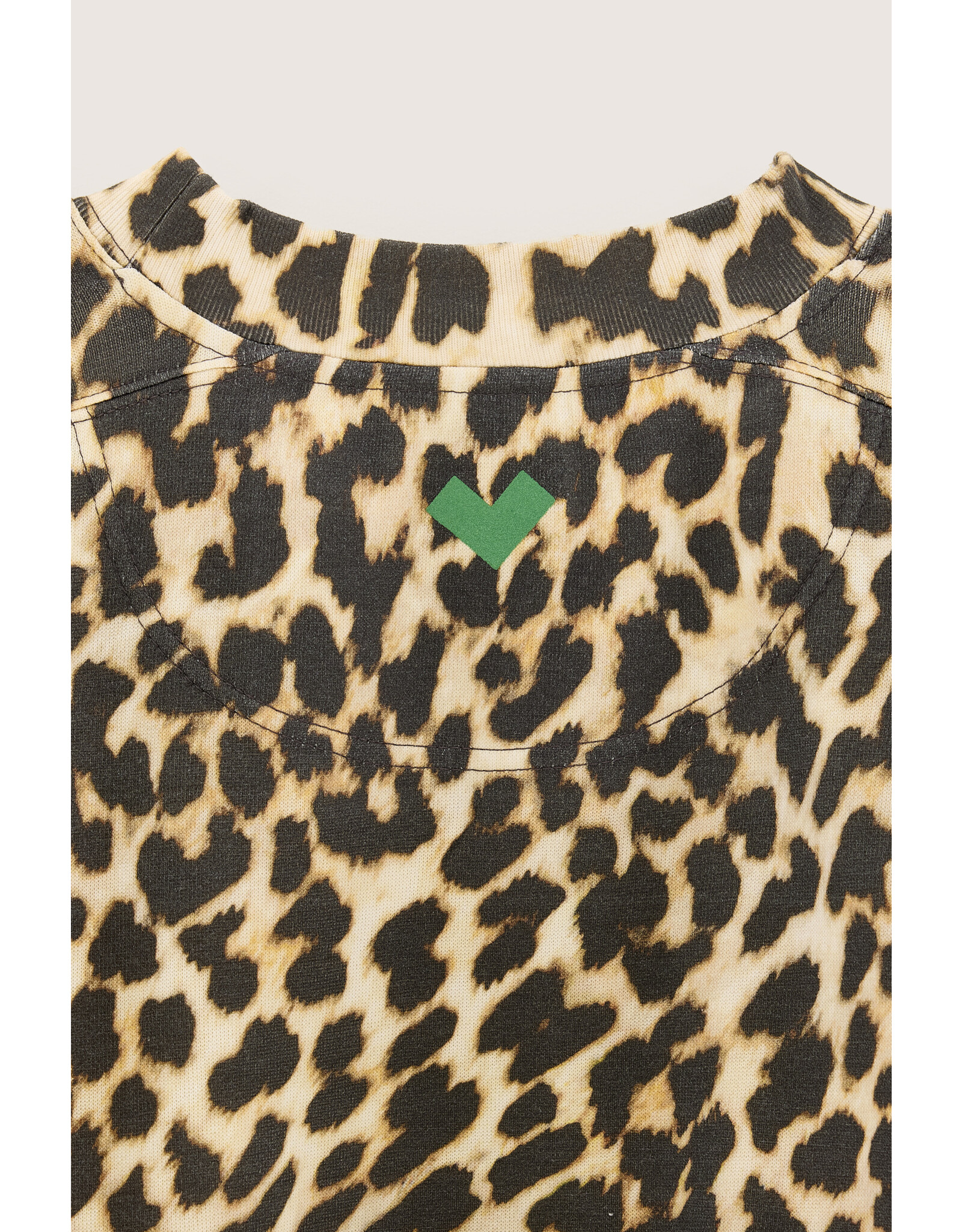 Bellerose sweaterjurk leopard