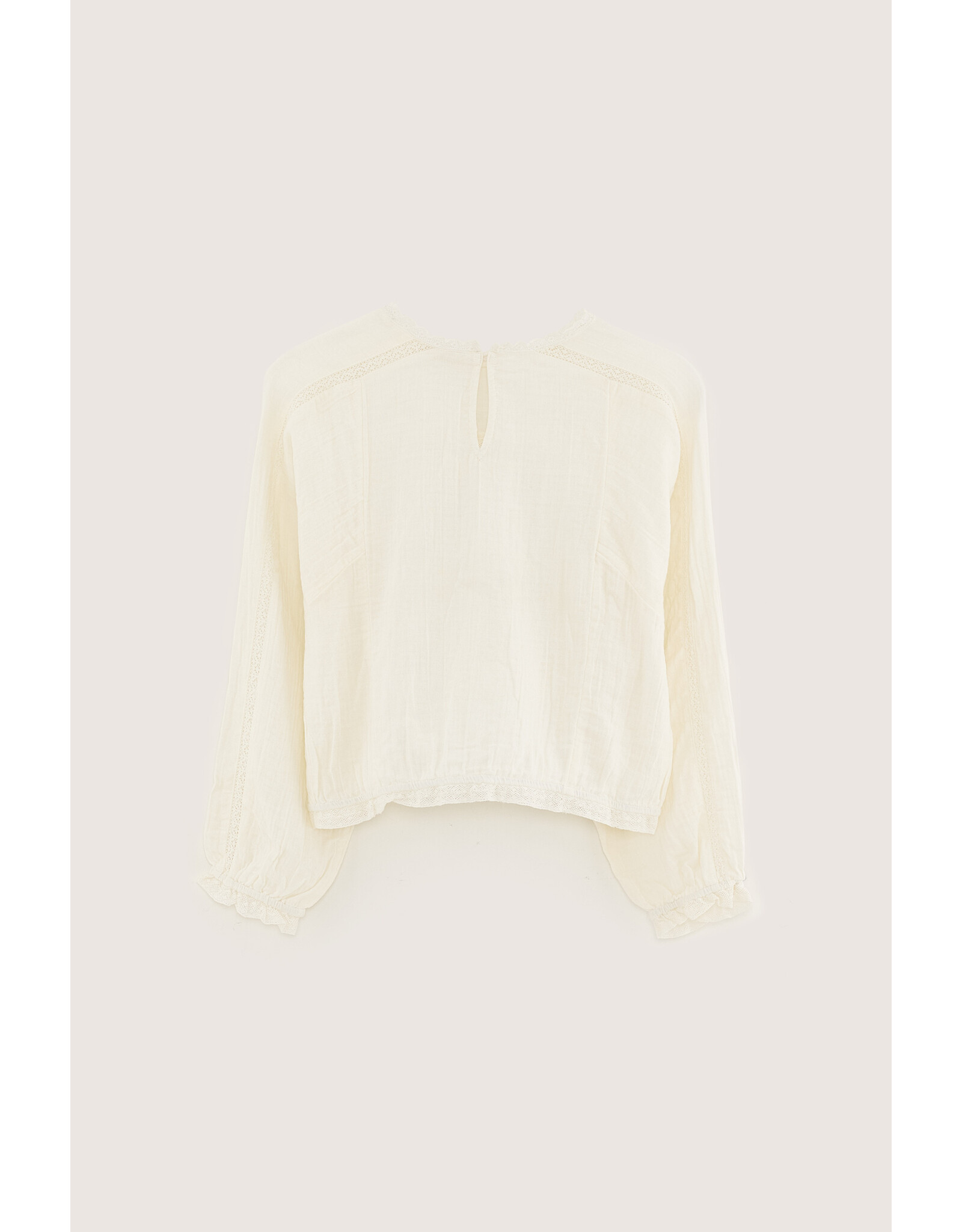 Bellerose Blouse Hiacint ecru kant
