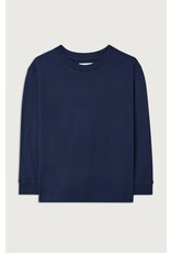 American Vintage T-shirt Gamiypy navy vintage lange mouw