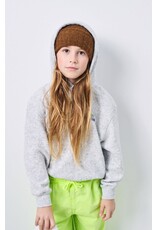 American Vintage hoodie Evona gris clair chine