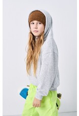 American Vintage hoodie Evona gris clair chine
