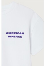 American Vintage wit T-shirt Fizvalley