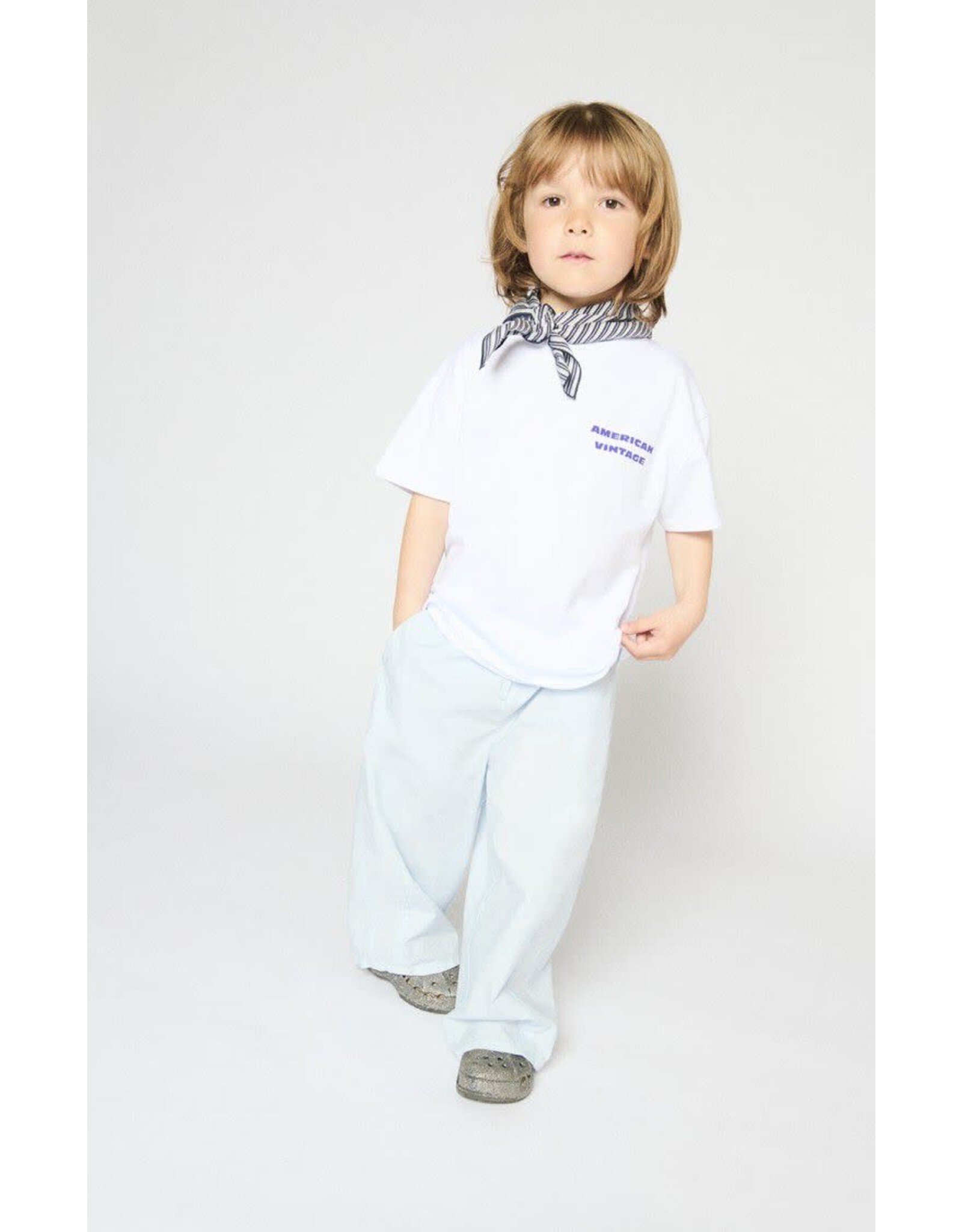 American Vintage wit T-shirt Fizvalley