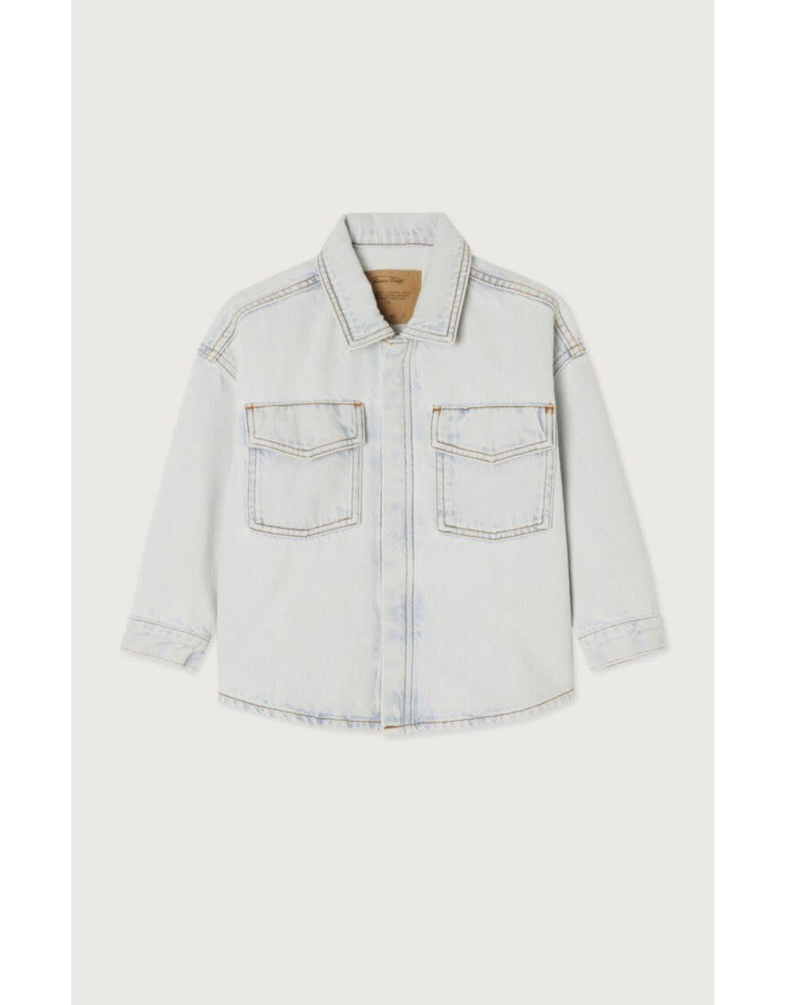 American Vintage jeanshemd Joybird winter bleached