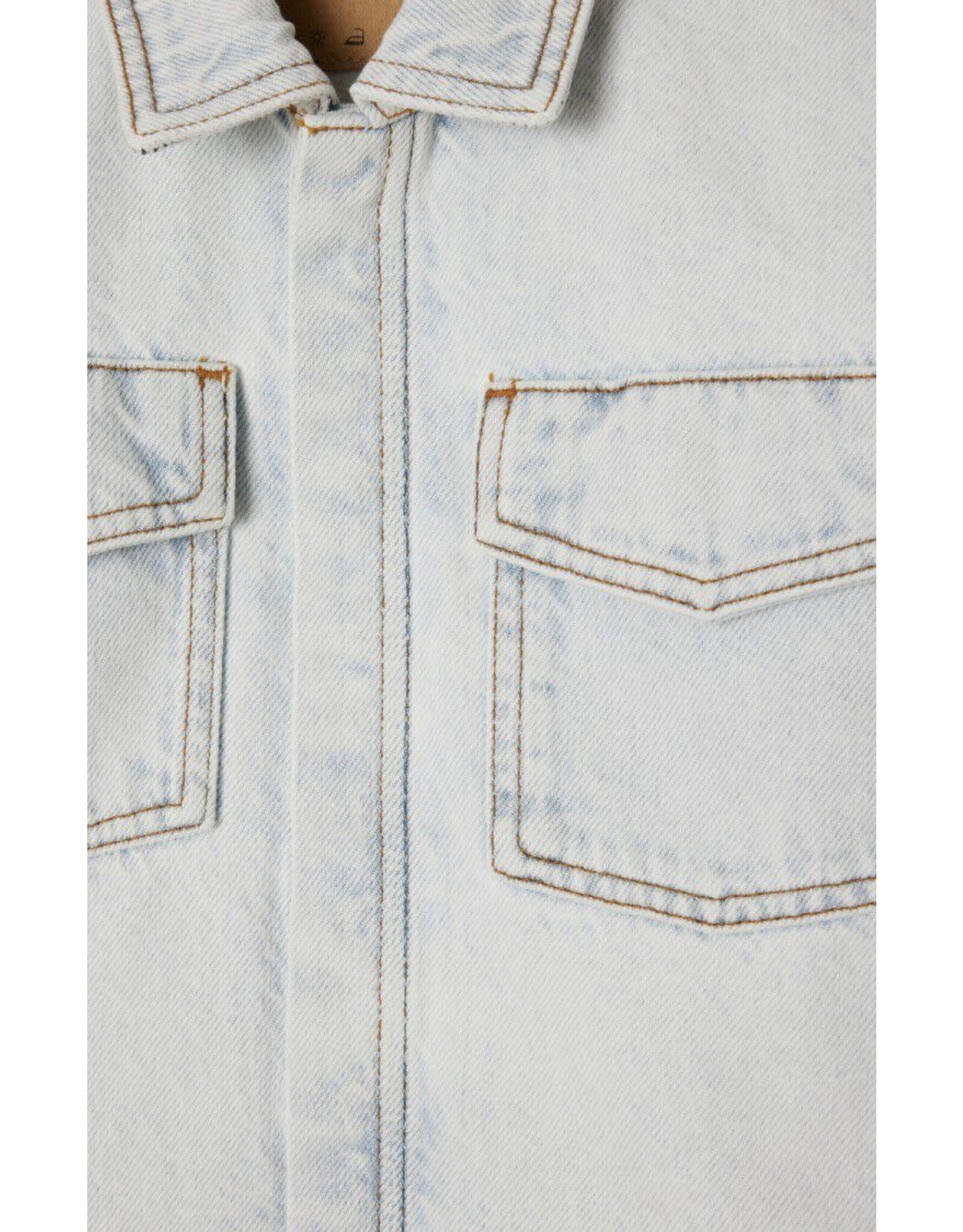 American Vintage jeanshemd Joybird winter bleached