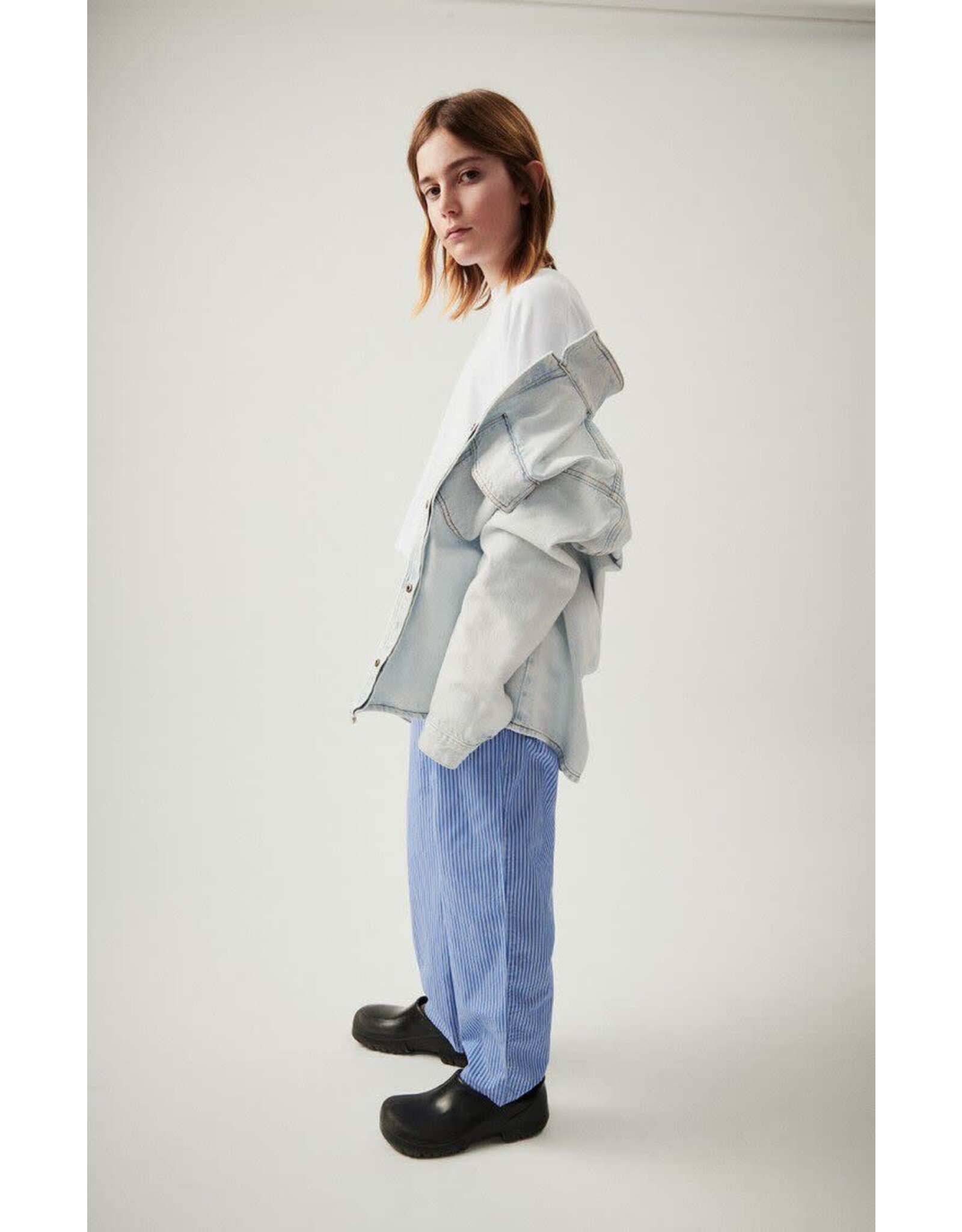American Vintage jeanshemd Joybird winter bleached