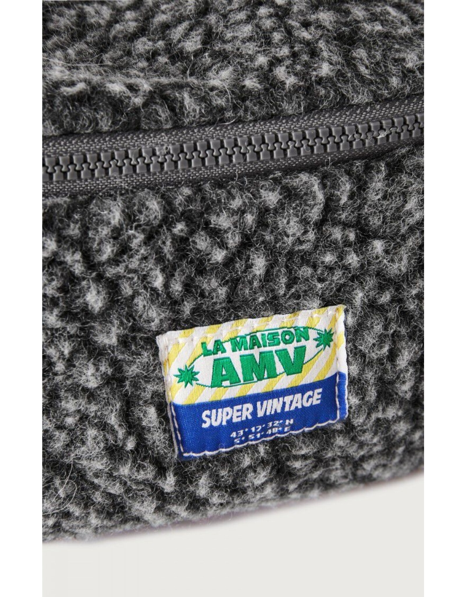 American Vintage fanny pack hometown anthracite