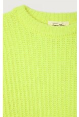 American Vintage gebreide pull East fluo geel
