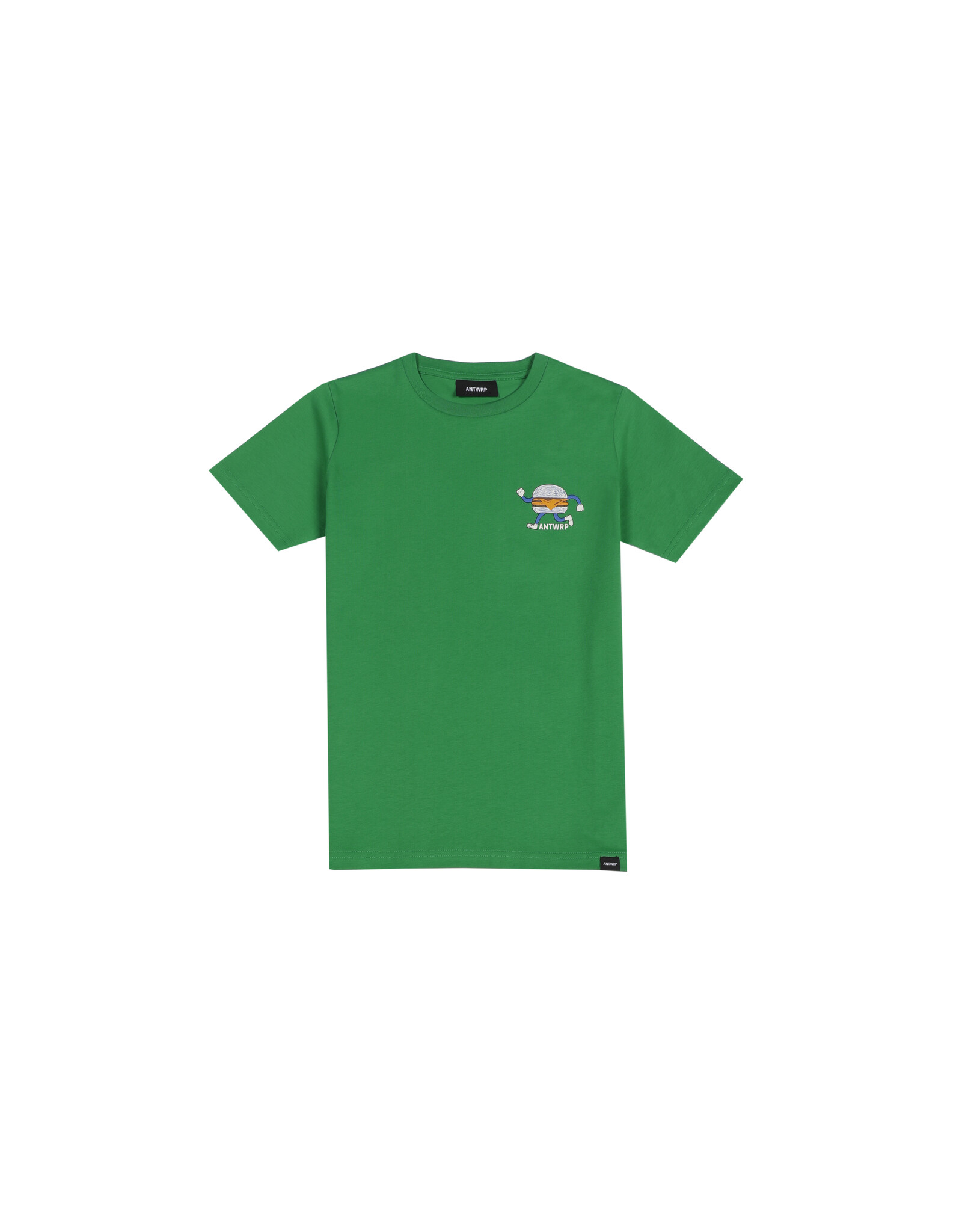 ANTWRP T-shirt hamburger signal green