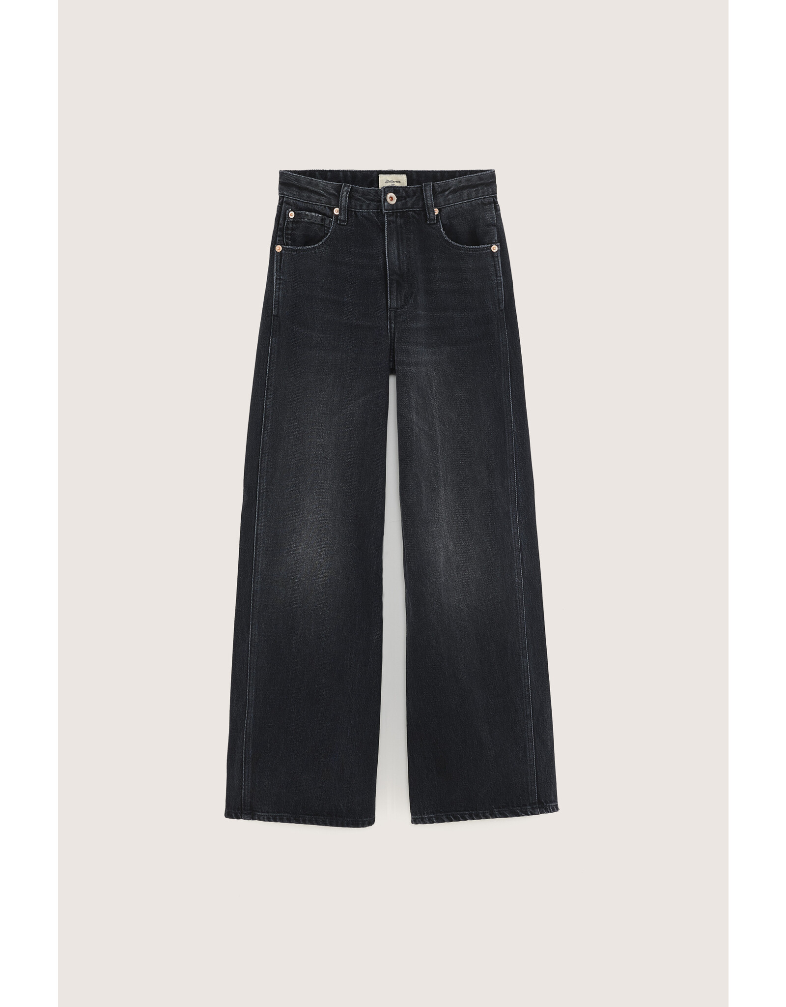 Bellerose wijde jeans Wanda used black
