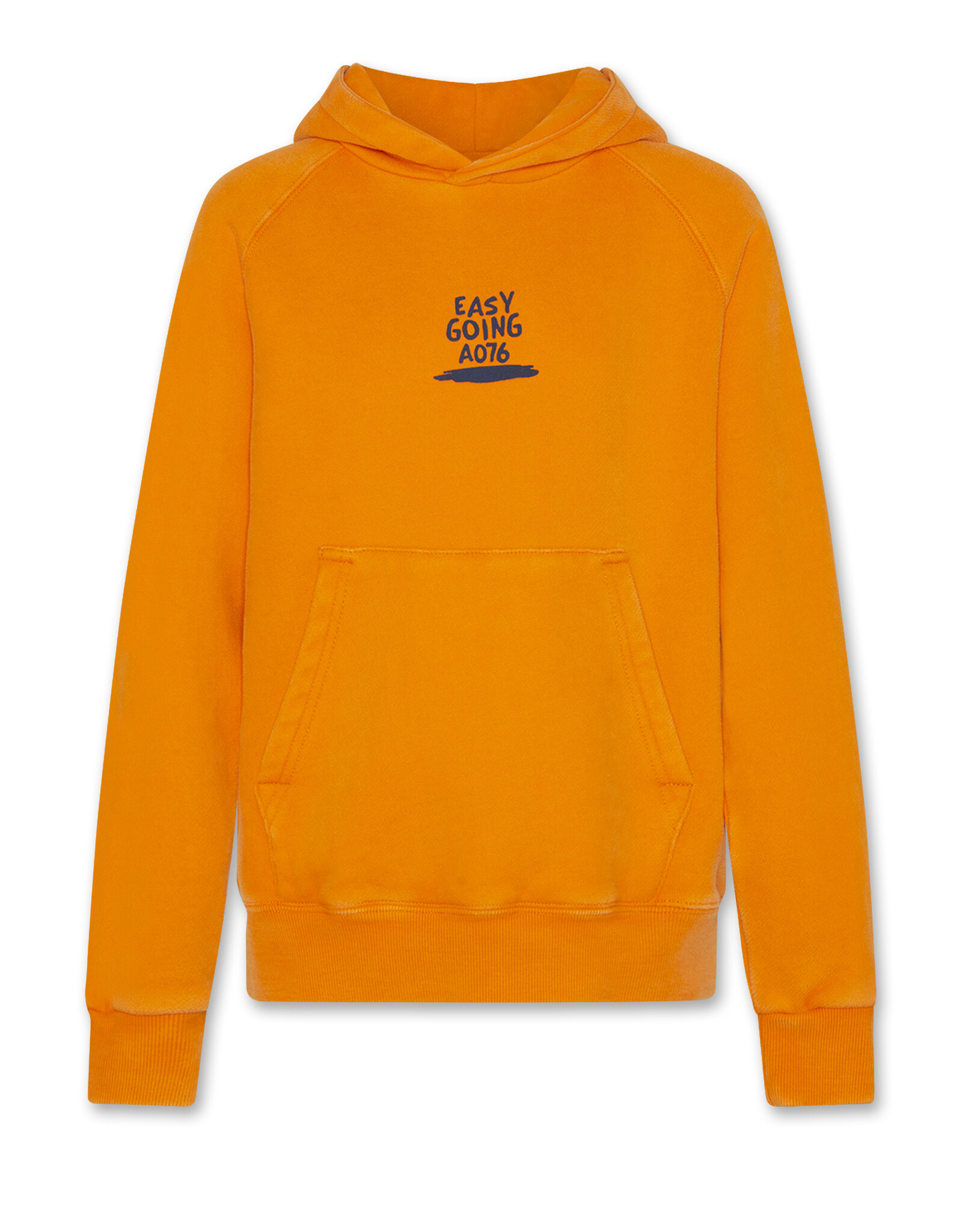 AO76 hoodie Clyde easy going orange