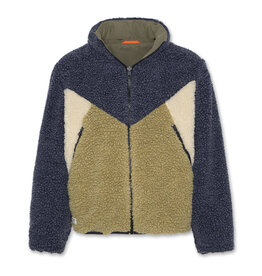 A076 winterjas Gordon olive omkeerbaar