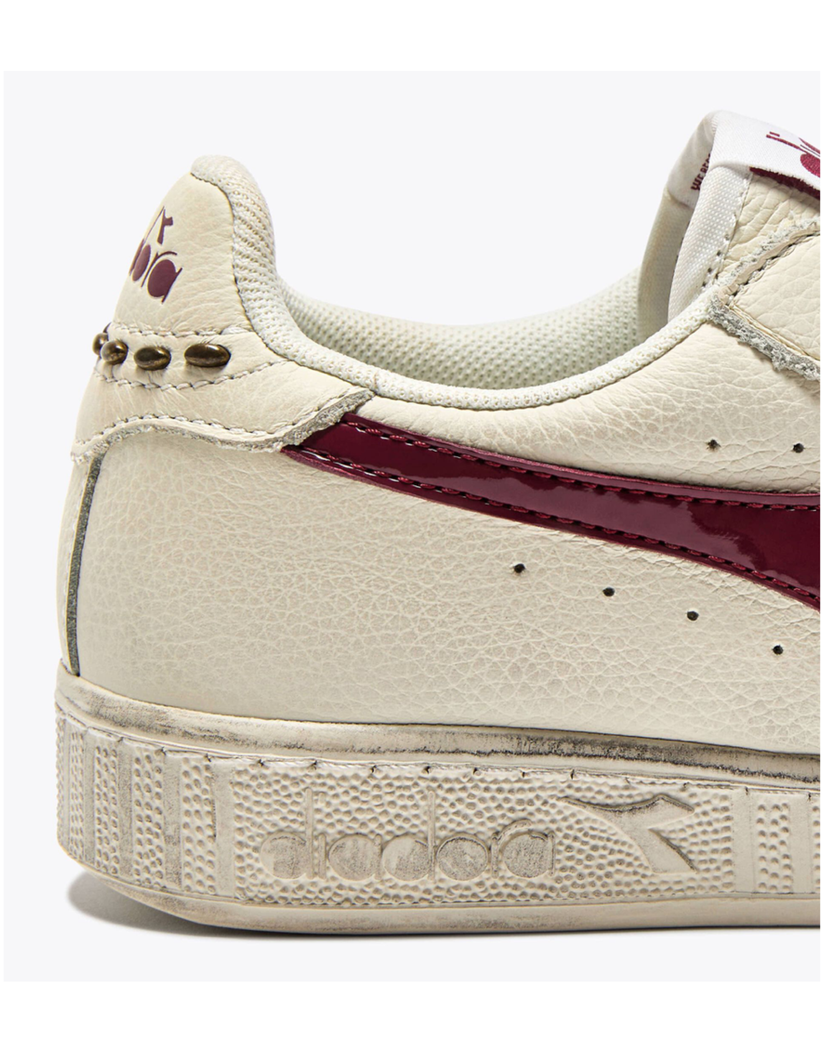 Diadora Game L low waxed pomegranate