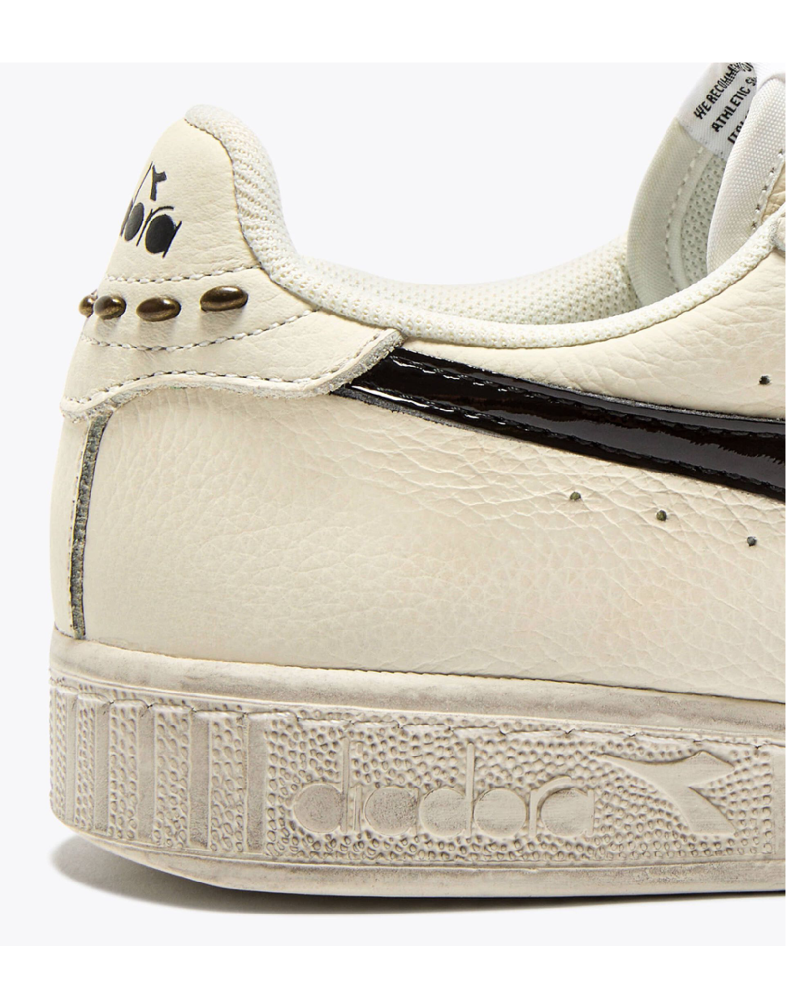 Diadora Game L low waxed white/black