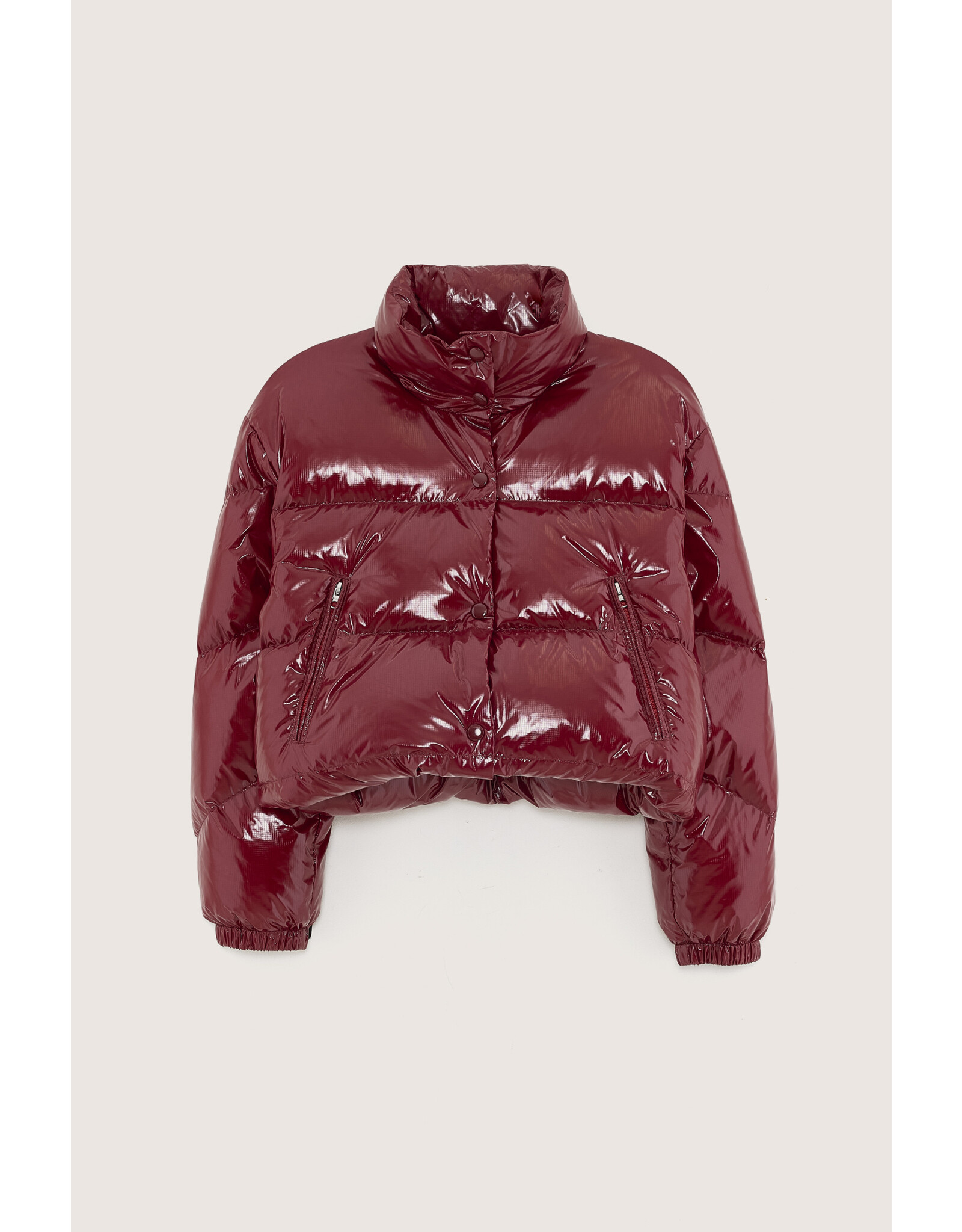 Bellerose bomberjas cerise lak