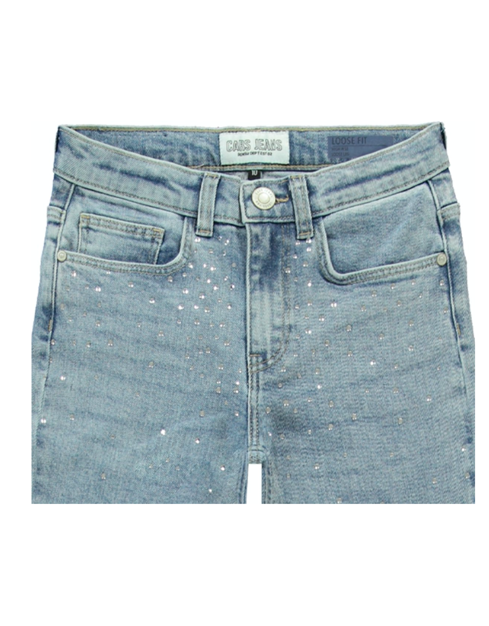 Cars jeans Yara rhinestone blue used