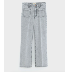 Bellerose jeansbroek flared Pepy used grey