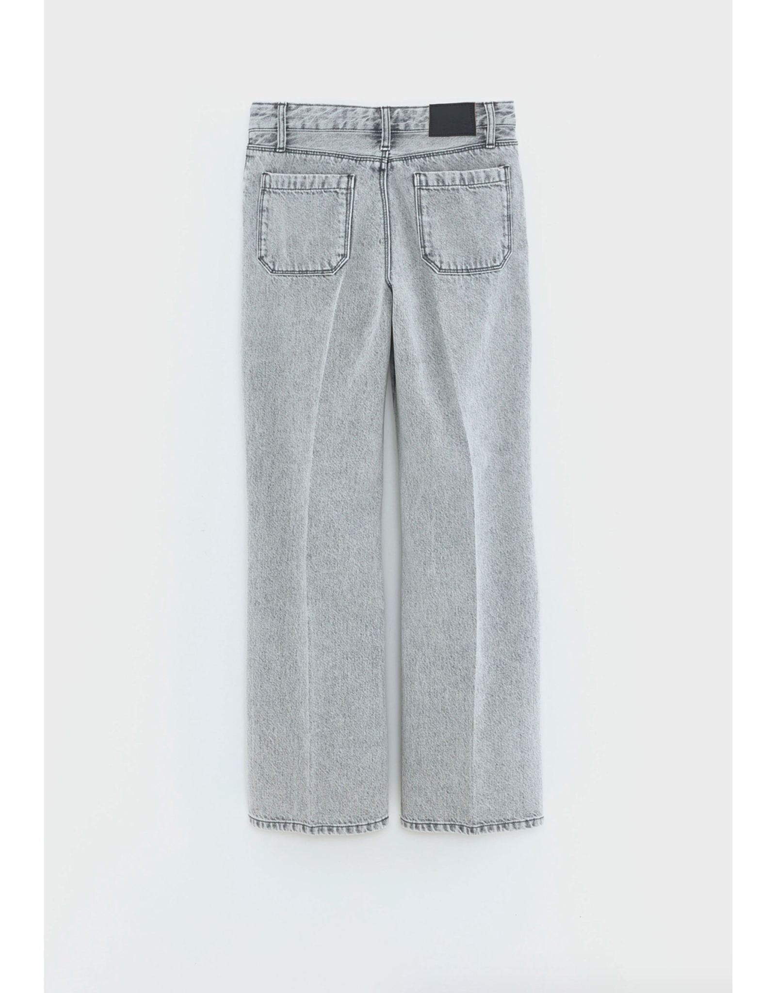 Bellerose jeansbroek flared Pepy used grey