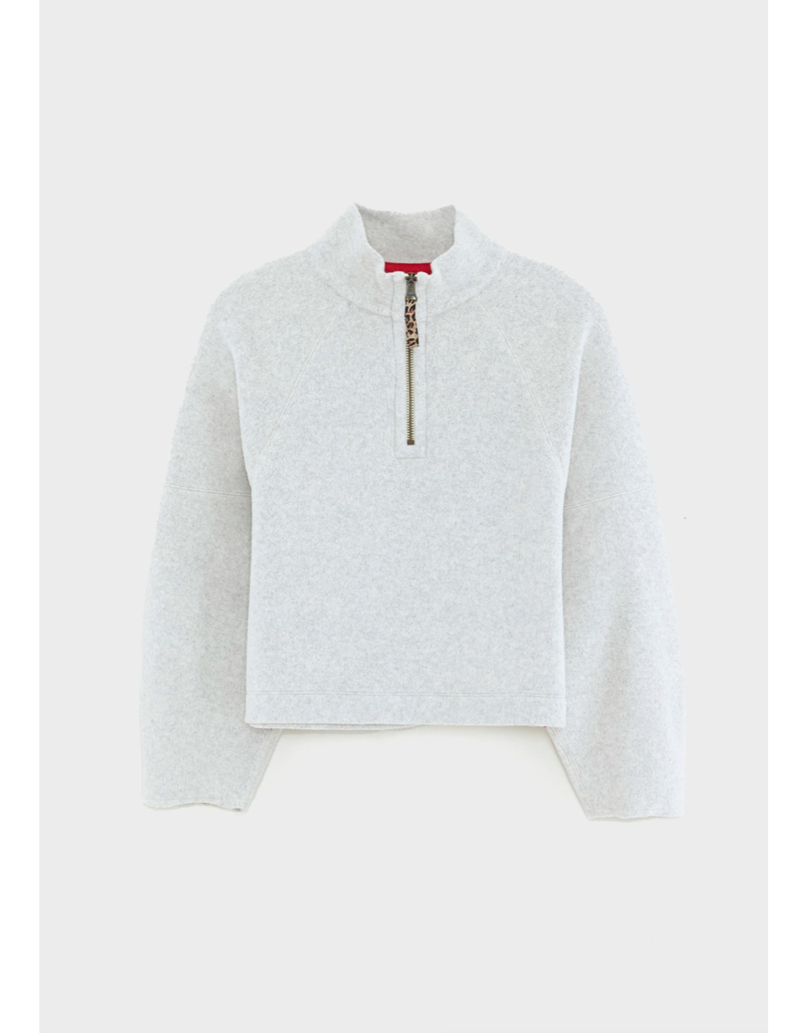 Bellerose cropped sweater Machy oyster