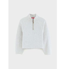 Bellerose cropped sweater Machy oyster