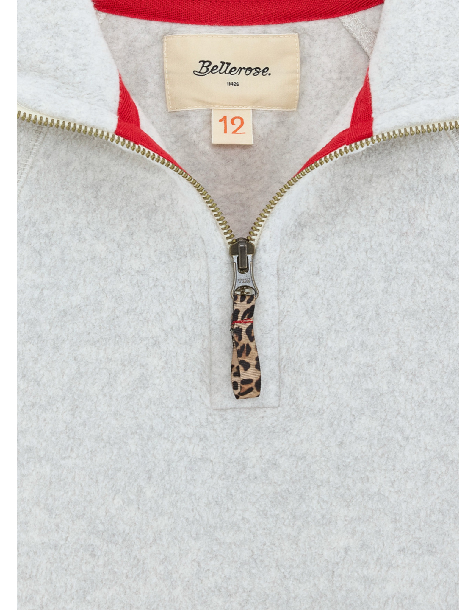 Bellerose cropped sweater Machy oyster