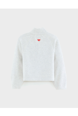 Bellerose cropped sweater Machy oyster