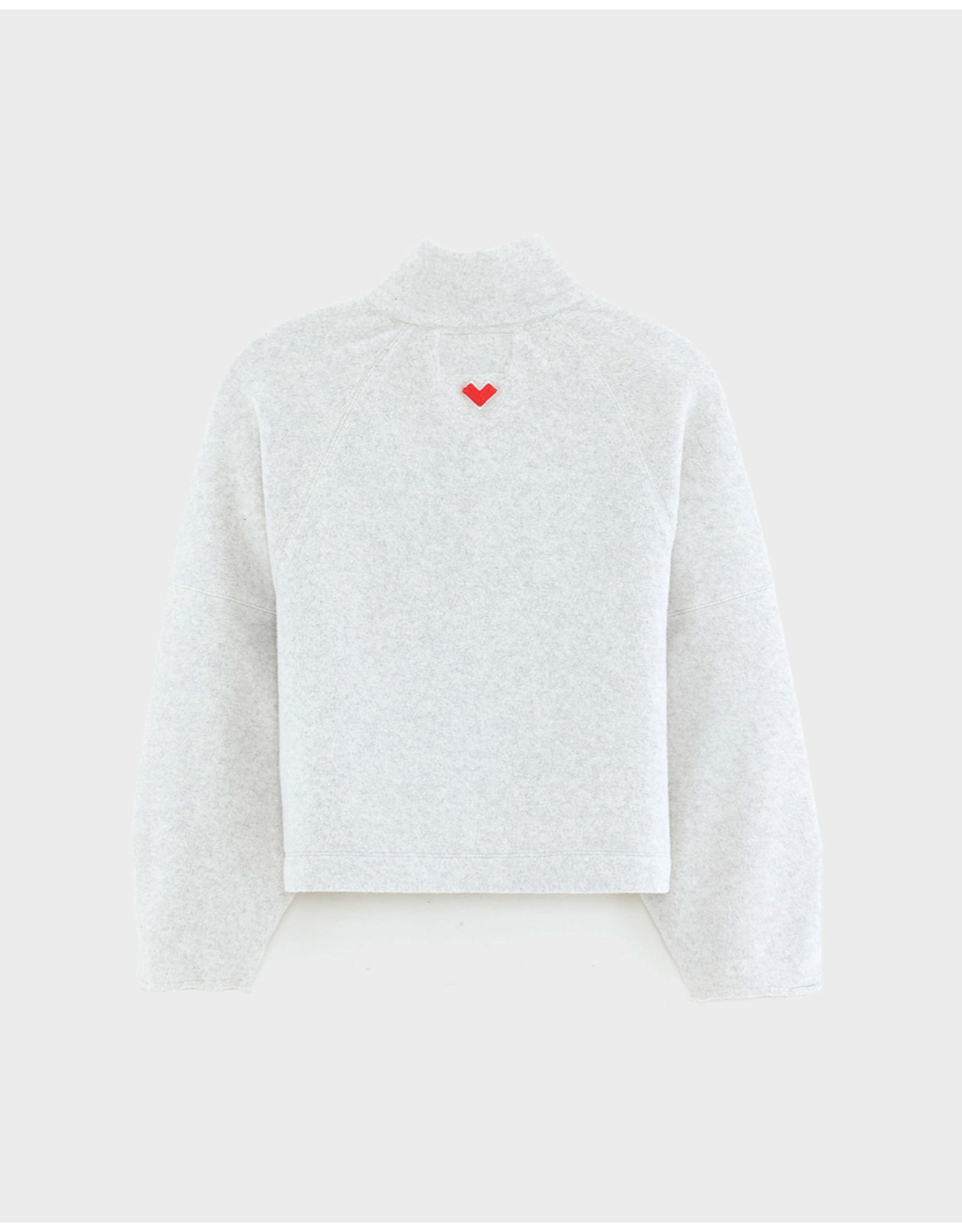 Bellerose cropped sweater Machy oyster