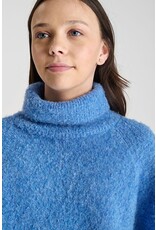 Le temps des cérises pull rolkraag Odragi  blue