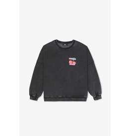 Le temps des cérises sweater Julesgi zwart cerises lover