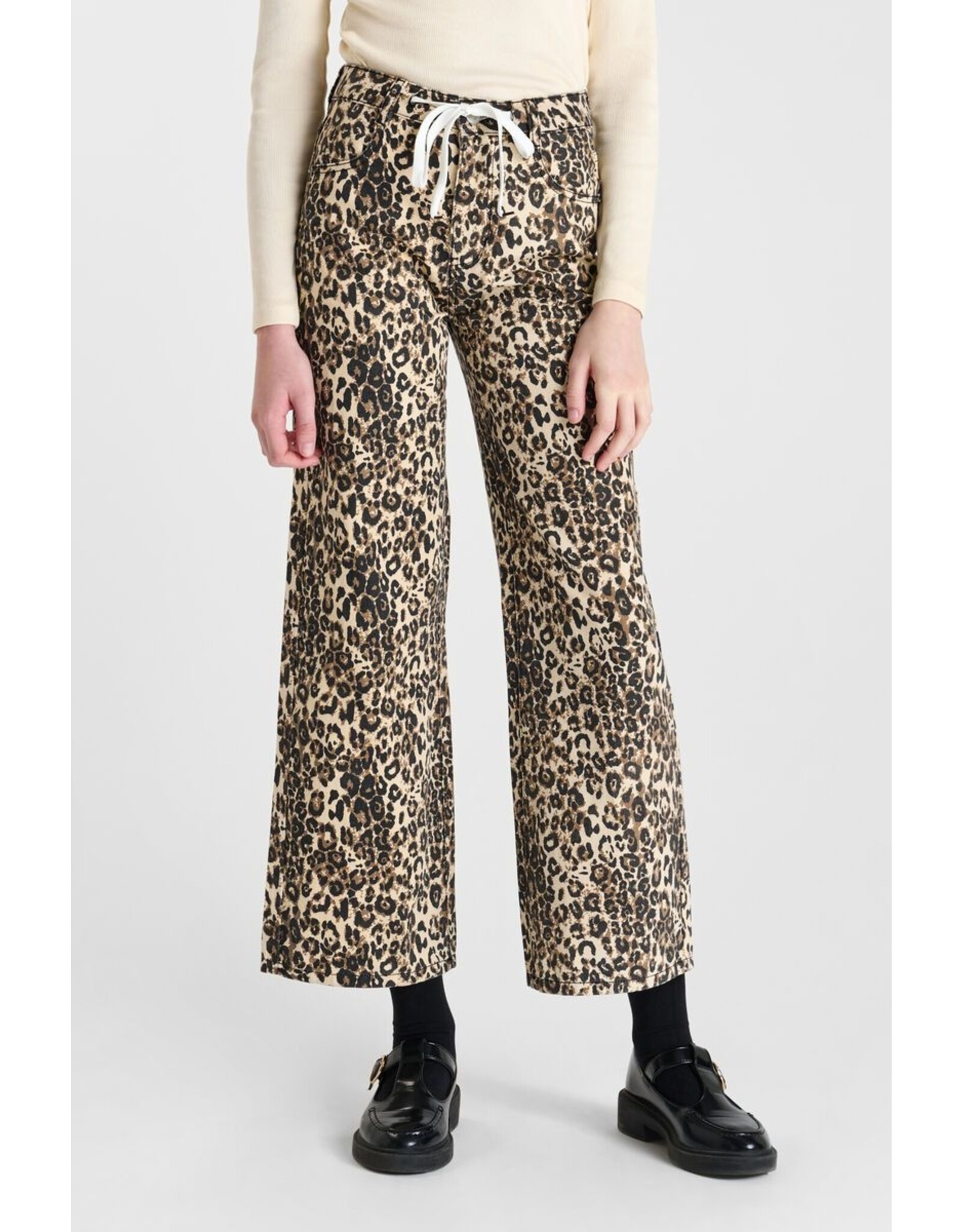 Le temps des cérises wijde broek Arasgi leopard