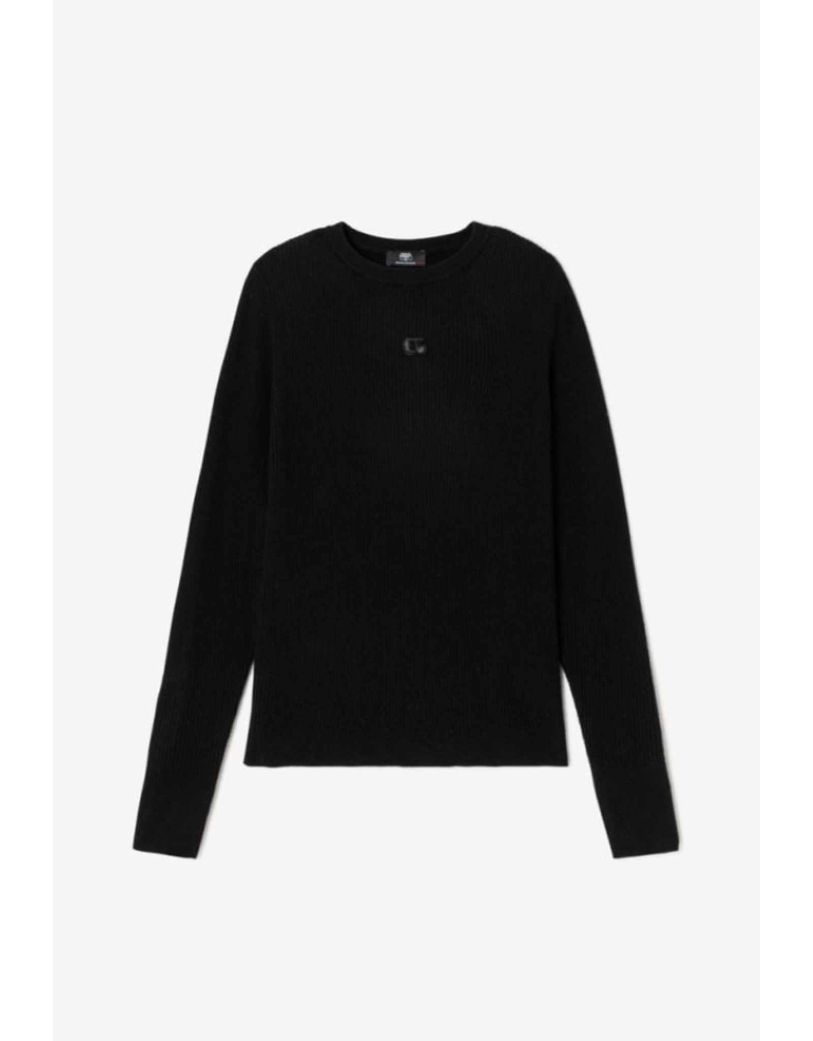 Le temps des cérises pull Stefygi ribbel black