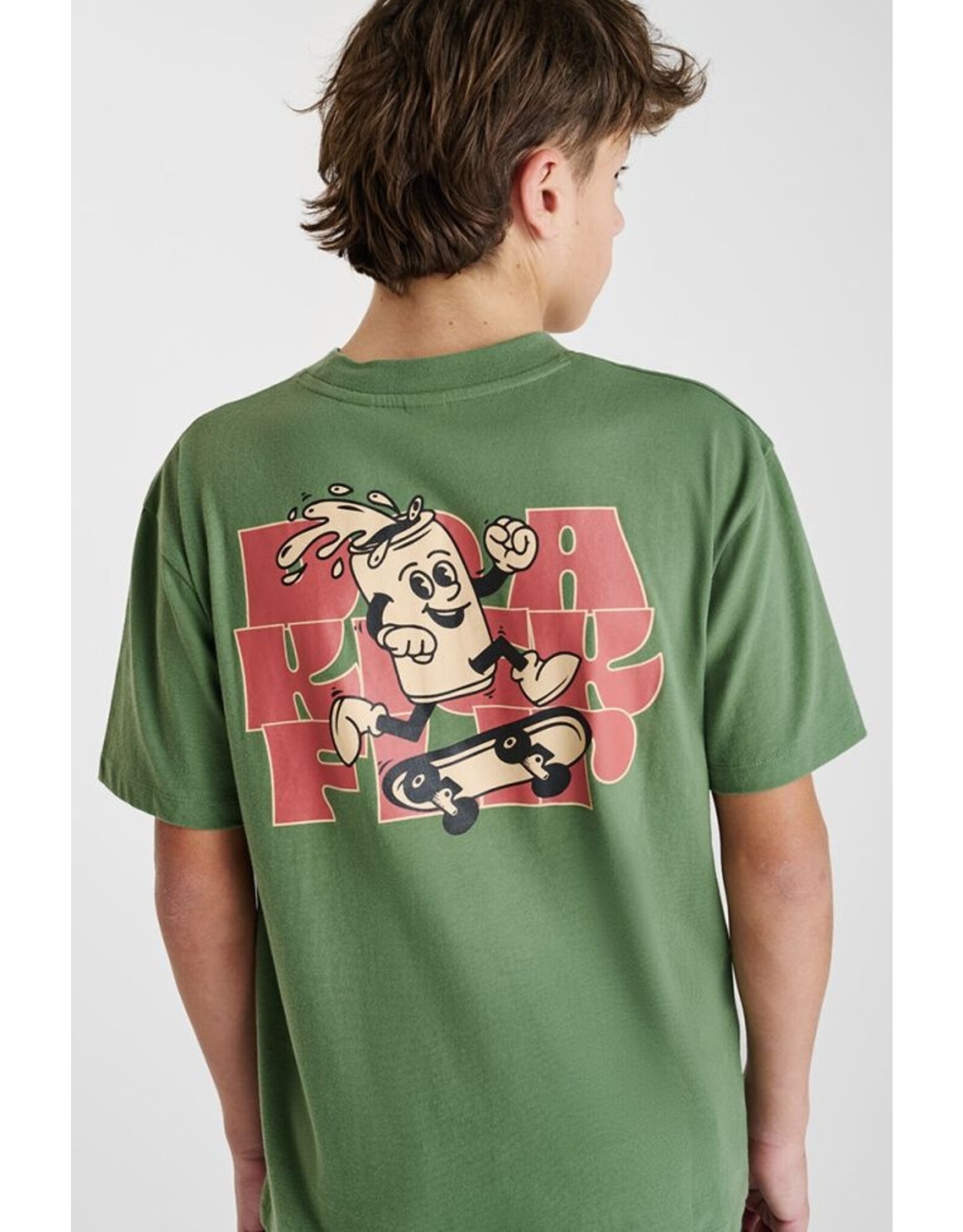 Le temps des cérises t-shirt Tiabo groen logo