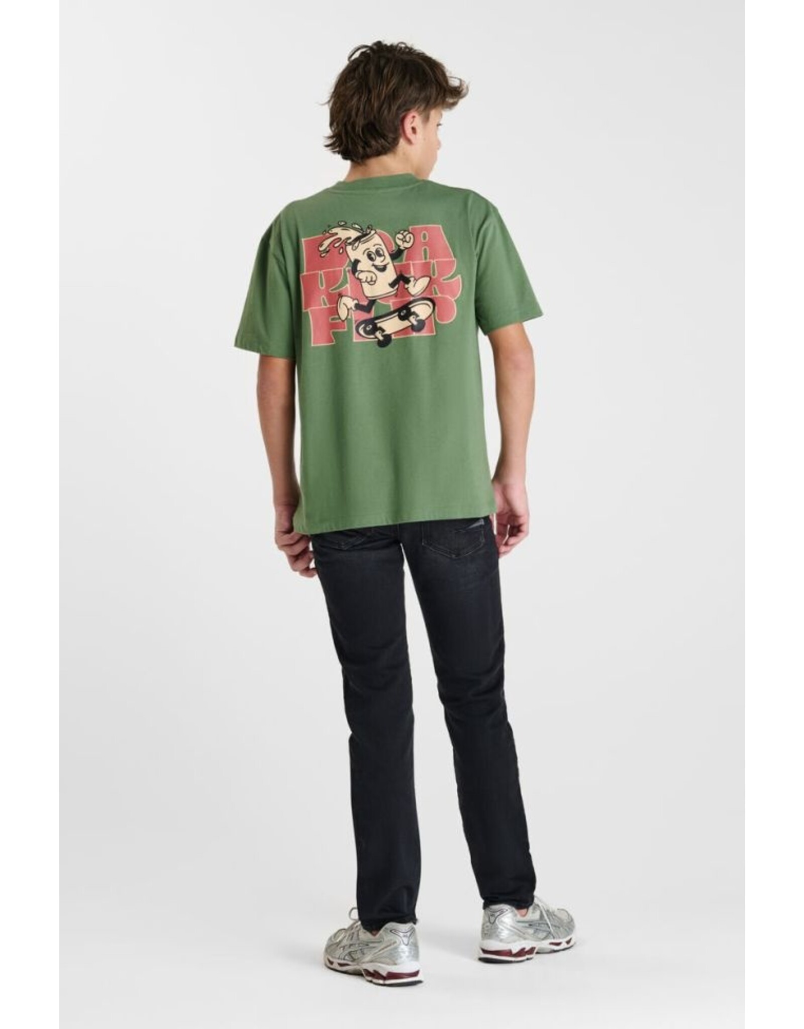 Le temps des cérises t-shirt Tiabo groen logo