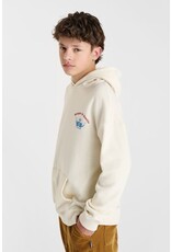 Le temps des cérises hoodie Louibo  burger &smile beige