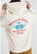 Le temps des cérises hoodie Louibo  burger &smile beige