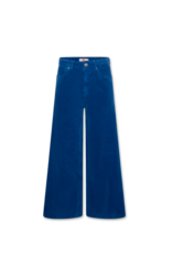 AO76 broek ribfluweel Zina bright blue