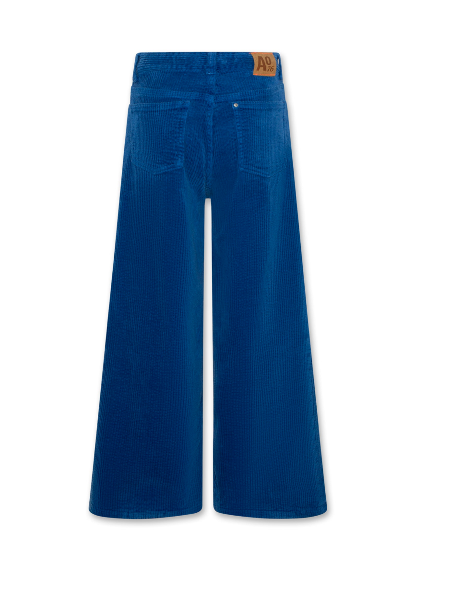 AO76 broek ribfluweel Zina bright blue