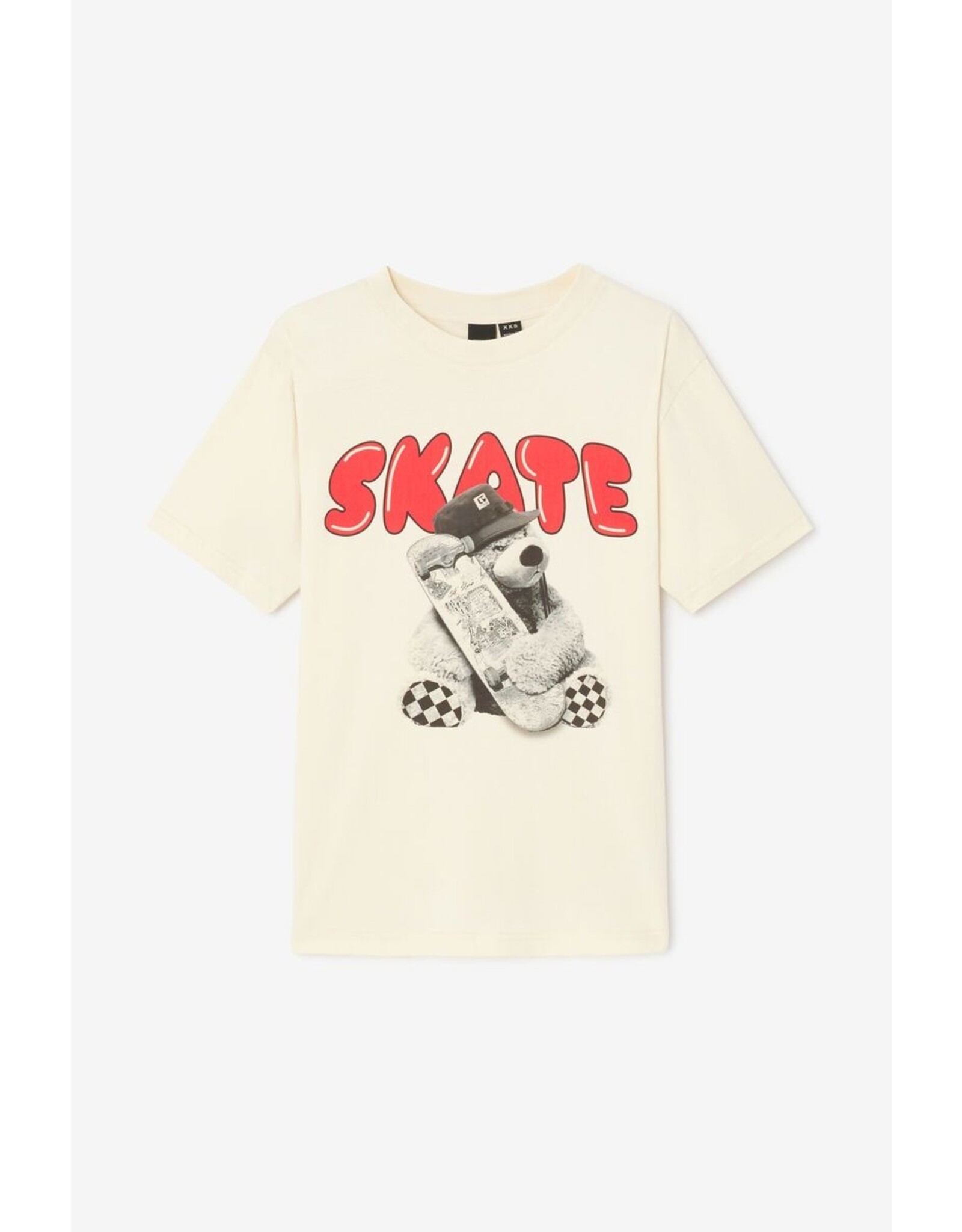 Le temps des cérises T shirt ecru skate bear