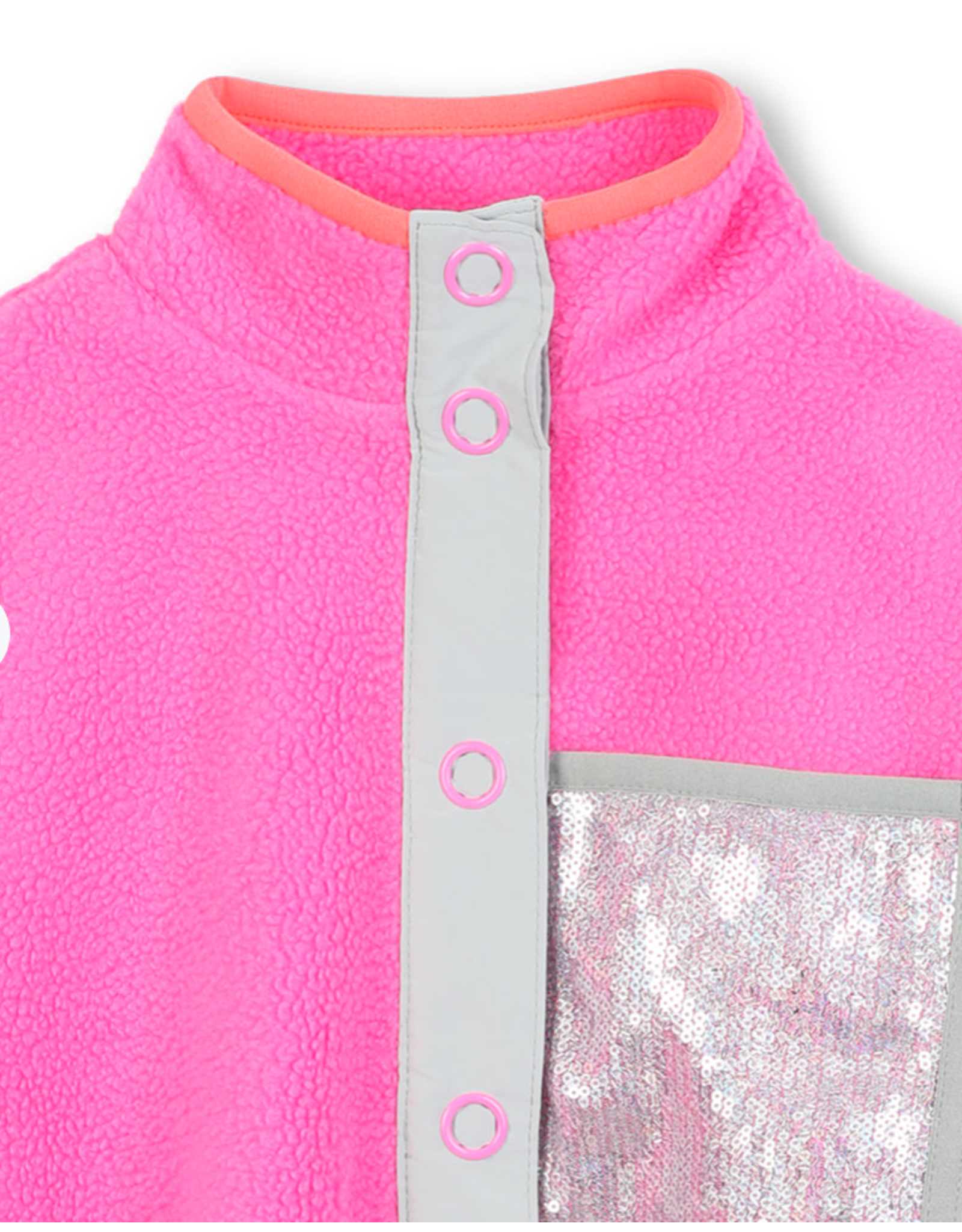 Billieblush roze cardigan polar