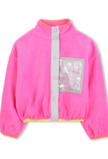 Billieblush roze cardigan polar