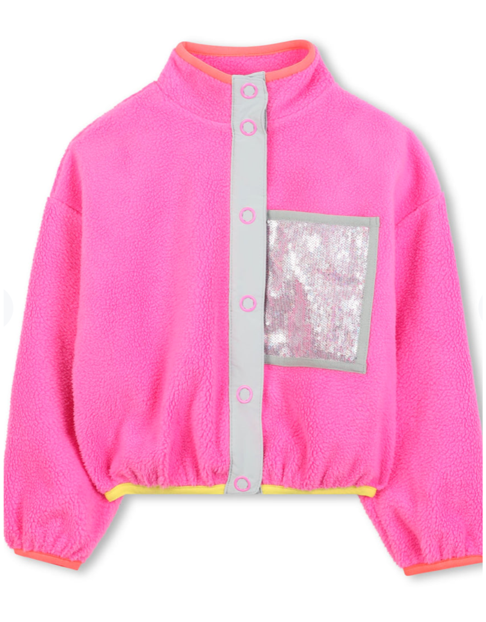 Billieblush roze cardigan polar