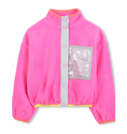 Billieblush roze cardigan polar