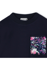 Billieblush navy kleedje pailletten