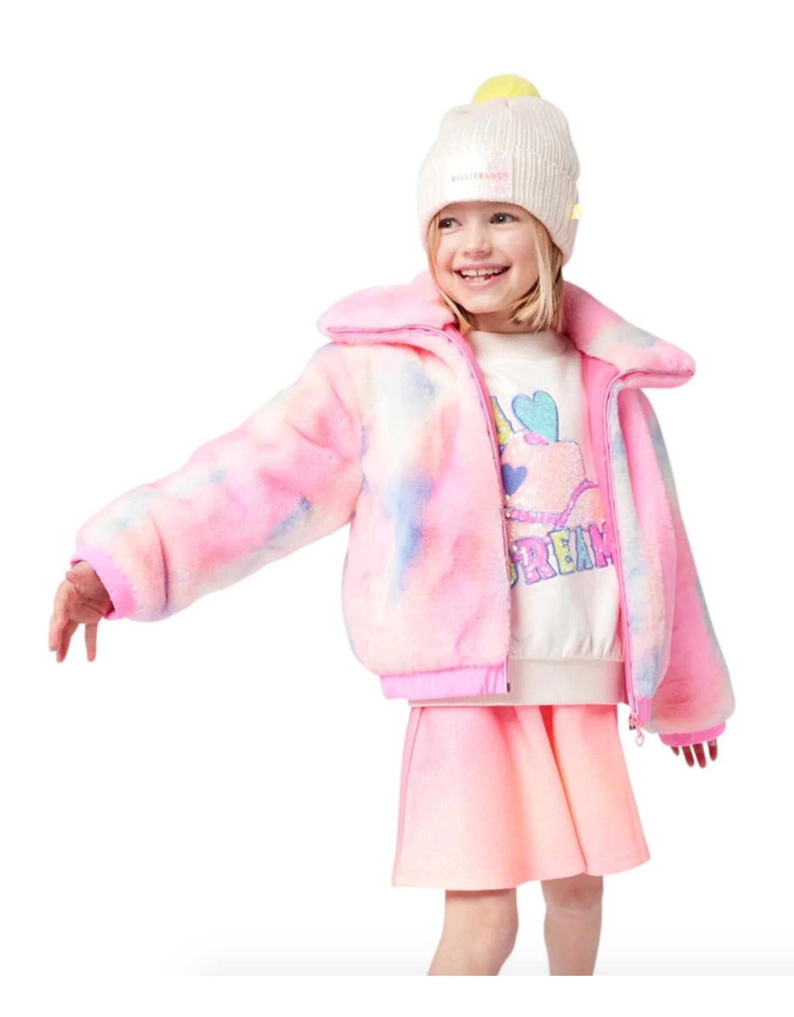 Billieblush mantel teddy rose flash