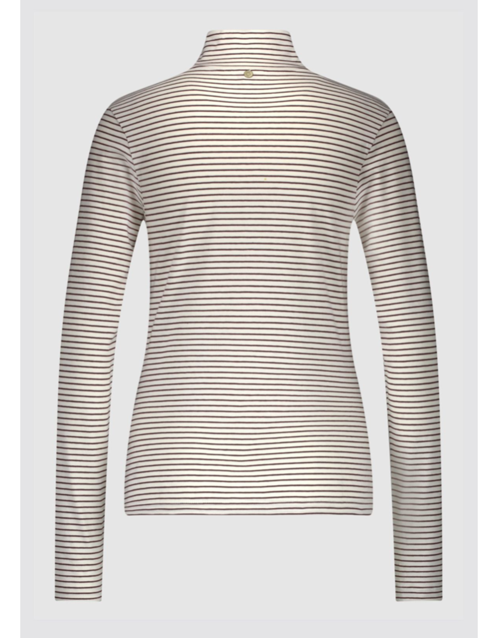 circle of trust souspull Kaia aubergine gestreept