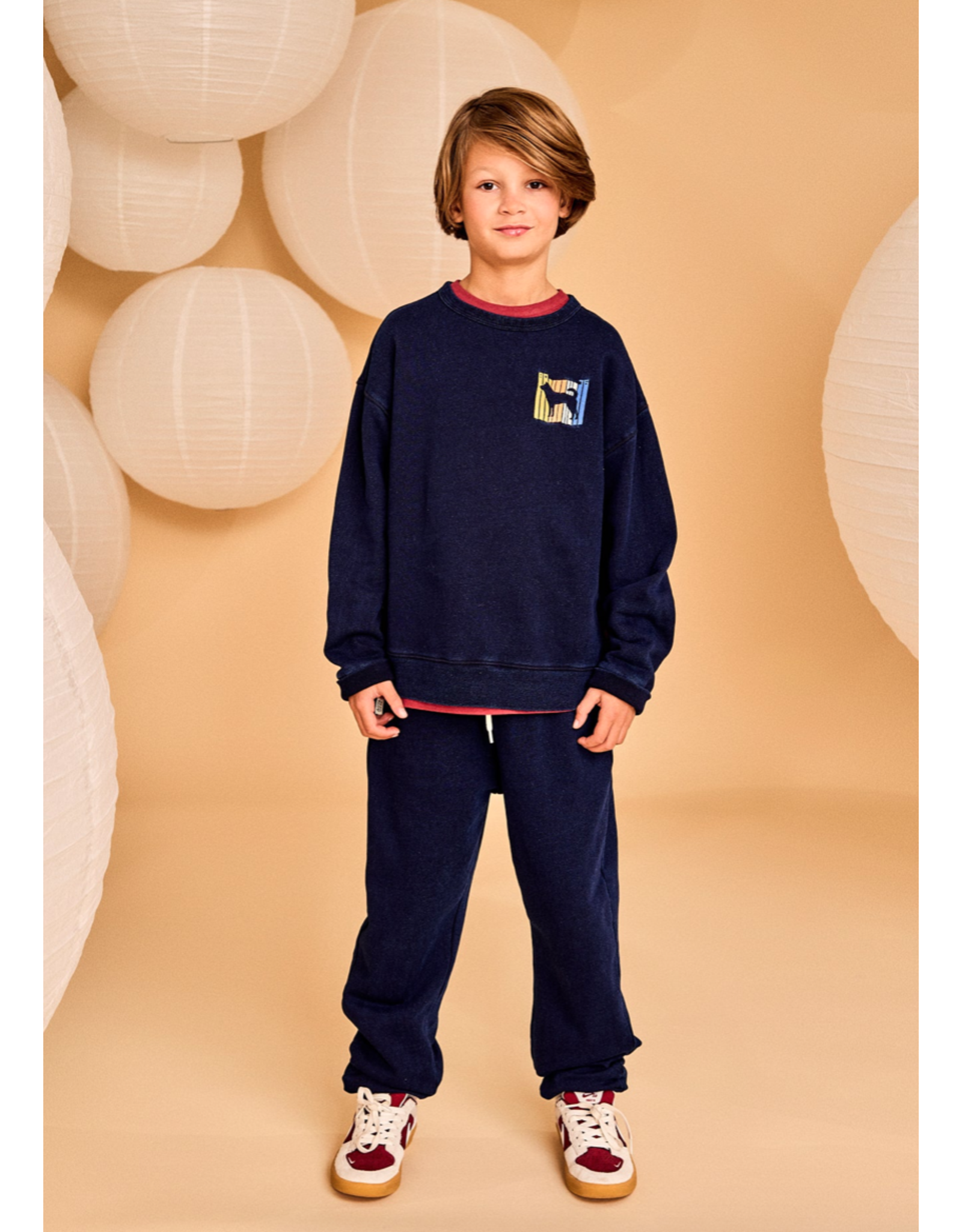 AO76 sweater Jindo marine wolf