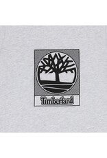 Timberland spikkelgrijs T-shirt logo