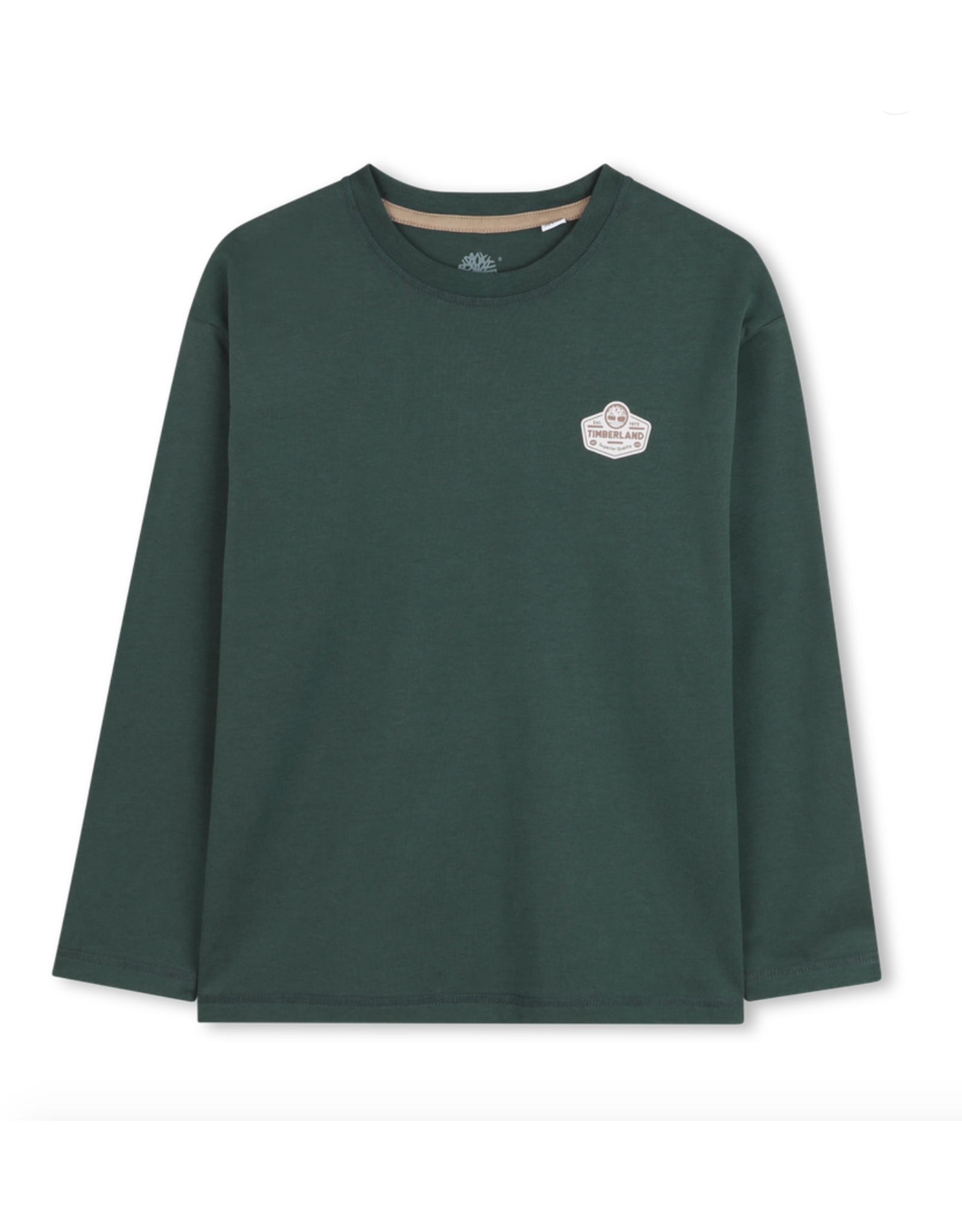 Timberland T shirt ls  donkergroen